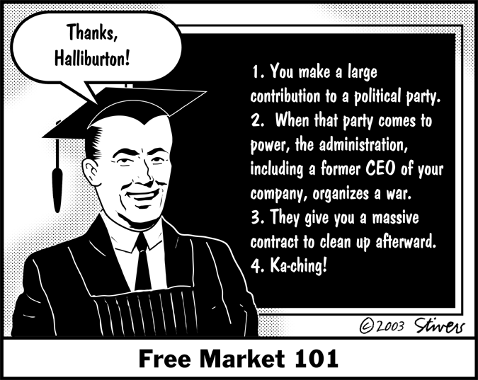 How the free market works